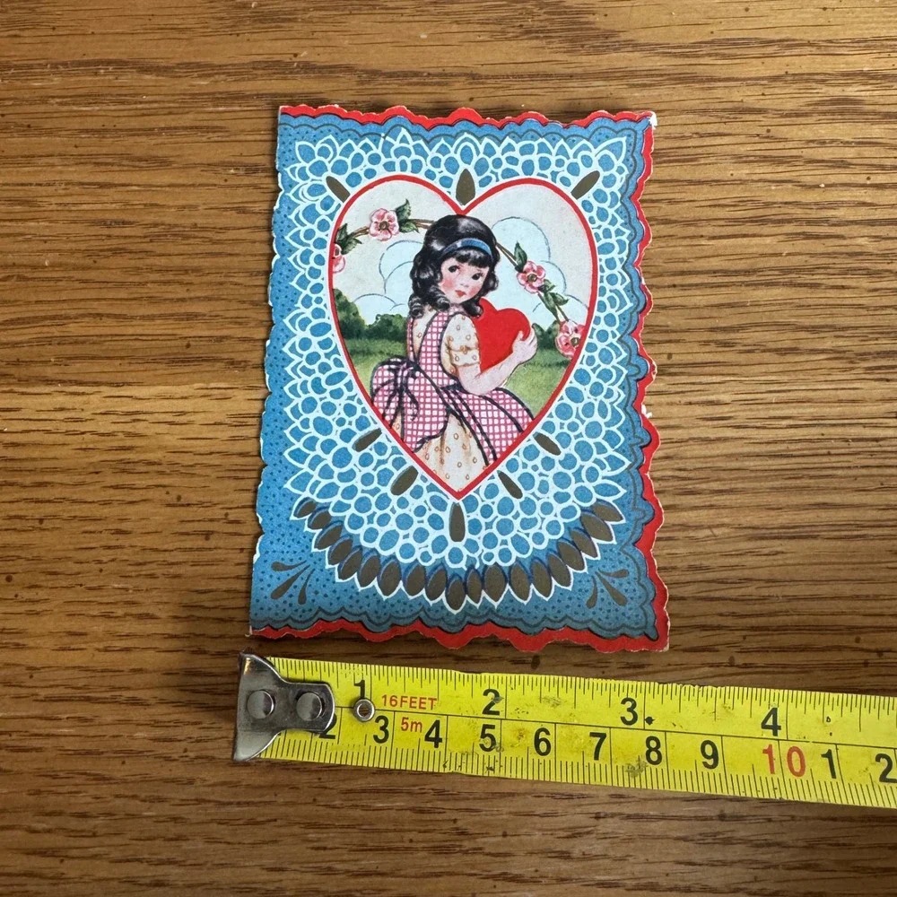 Whitman Made vintage valentine